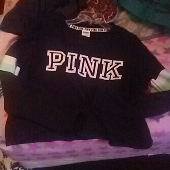 PINK Victoria's Secret Tops - Pink sweatshirt brand new size L
