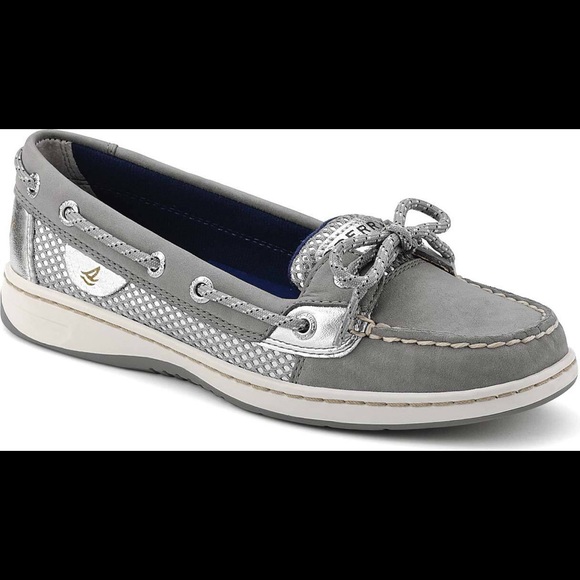 SPERRY top-sider charcoal angelfish boat shoe