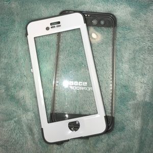 iPhone 6/6S white lifeproof nuud case