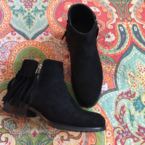 Black booties!
