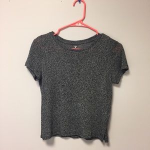 Short Sleeve Grey Shirt