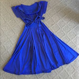 Authentic Blue Salsa Dress