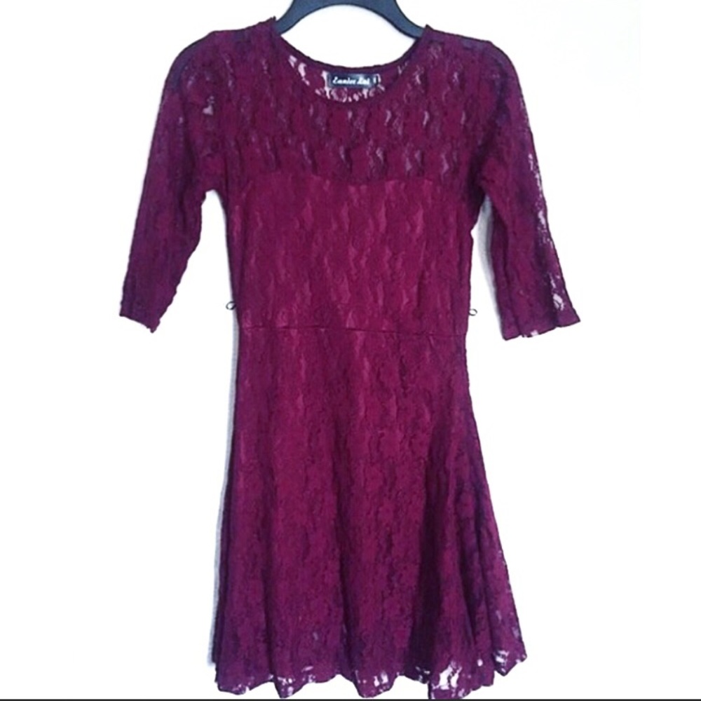 Red Lace dress