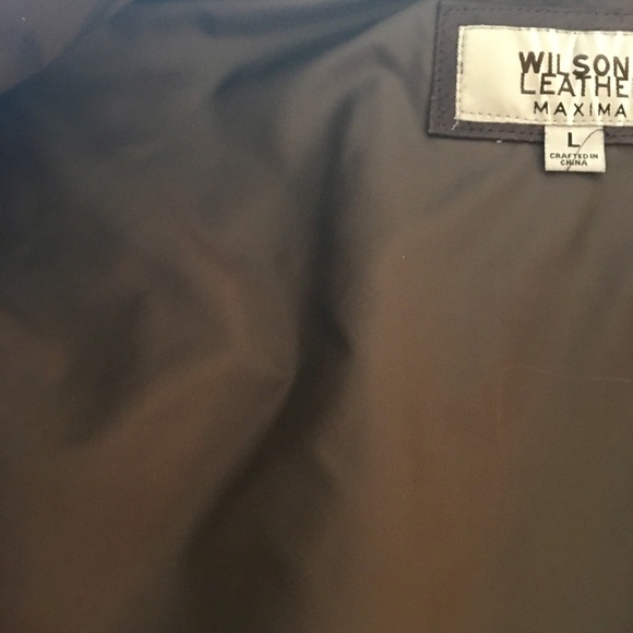 Dark Brown Leather Jacket - Picture 4 of 4