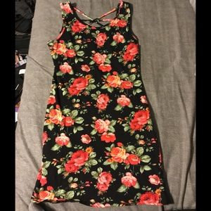 Flower patterned dress