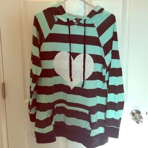 Heart sweatshirt