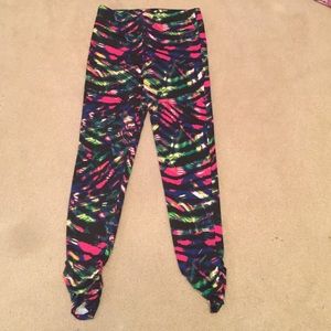 Never worn Bebe sport colorful leggings