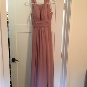 Azazie dusty rose size 2 bridesmaid dress