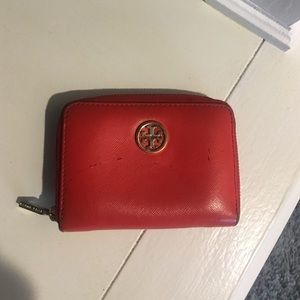 Tory Burch Robinson Small Zip Wallet