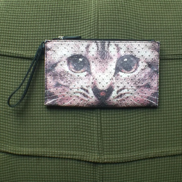 Cat wristlet