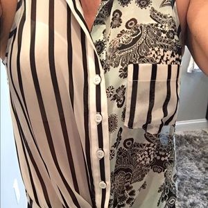 Karen Kane Tops - Karen Kane tie front blouse Karen Kane Tops - Karen Kane tie front blouse