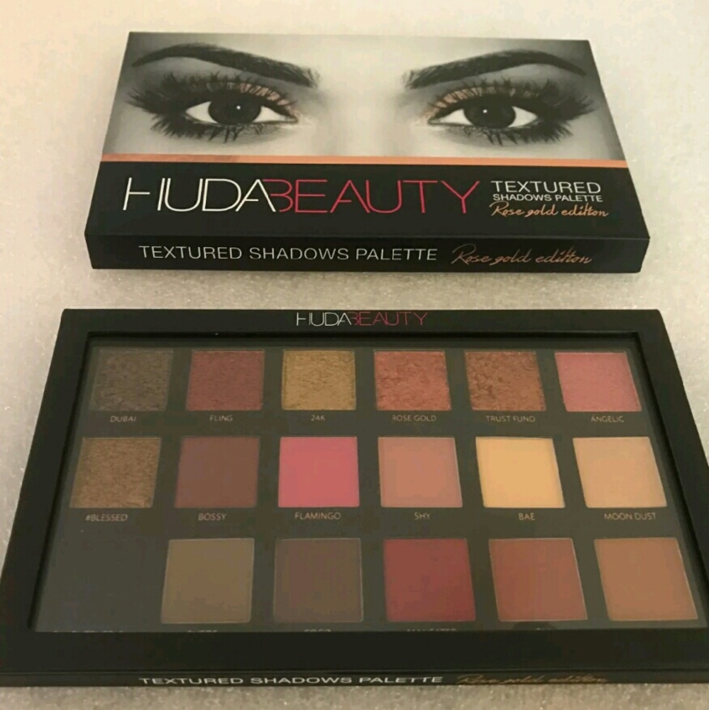 Huda Beauty Palette Rose GolD.*TRADED W/ ROSEY384*