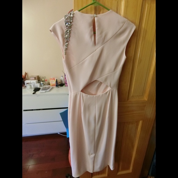 Ted Baker Floray crystal embellished midi dress - Picture 5 of 8