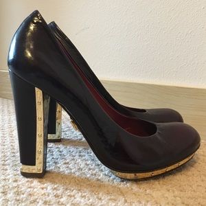 BCBGMaxAzria Burgundy Pumps