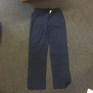 Navy blue pants size 4 new.