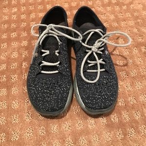 Black speckled under armor speed forms