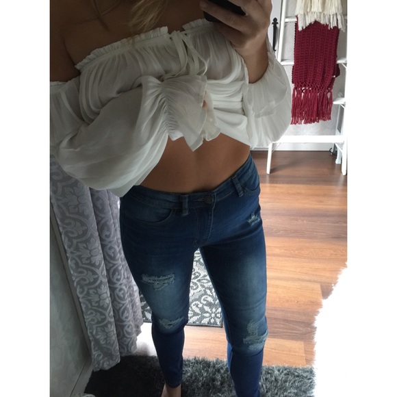 •LAST•Super stretch blue jeans - Picture 4 of 4