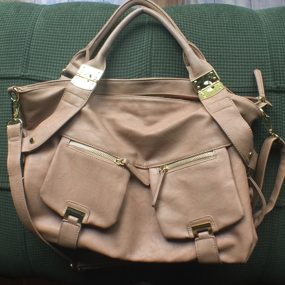 Beige Crossbody/Handbag
