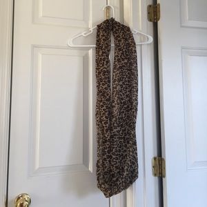 Cheetah-print infinity scarf!
