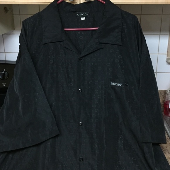gucci tops handsome brand new mens size 3x shirt poshmark what size is 3x in mens