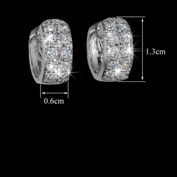 BRAND NEW SMALL LOOP EARRINGS - Picture 2 of 4