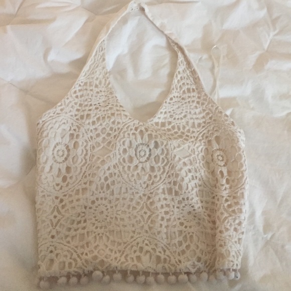 halter crop top