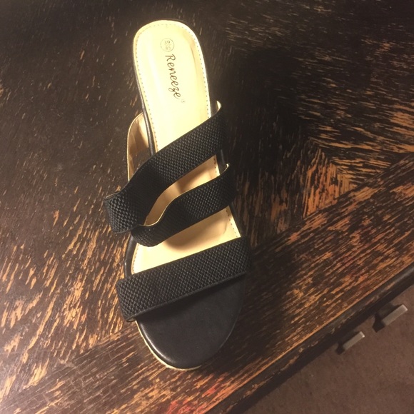 Open toed high heels