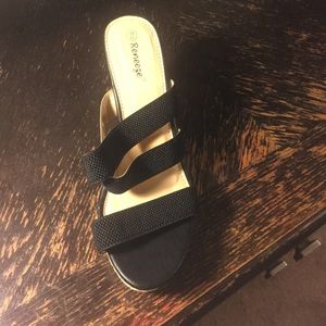 Open toed high heels