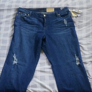NWT Plus Size Michael Kors Boyfriend Jean