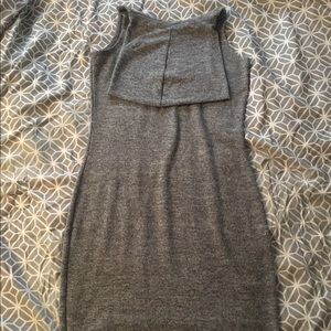 Sleeveless Turtleneck Dress