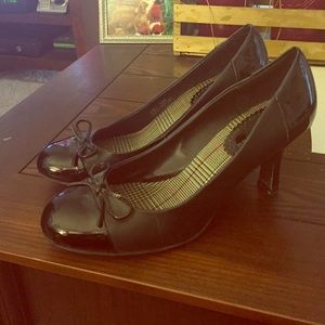 CL Laundry Black Heels - Size 10