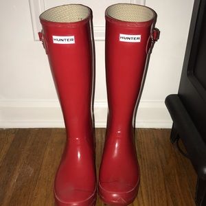 Hunter rain boots