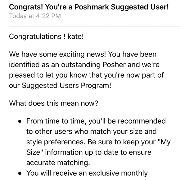 Suggested User! ✨ Meet the Posher - Picture 2 of 4