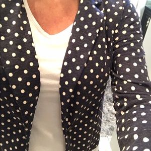 Xhilaration Jackets & Coats - Xhileration knit polka dot jacket Xhilaration Jackets & Coats - Xhileration knit polka dot jacket