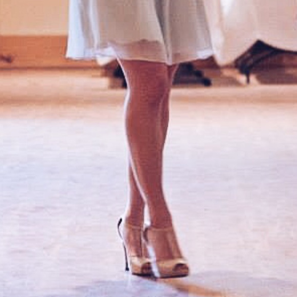 Call It Spring nude patent leather strappy heels