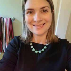 Stella and Dot Somervell Necklace in Aqua