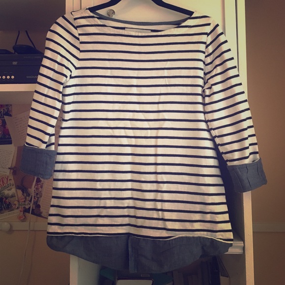 Ann Taylor Tops - Ann Taylor Loft boatneck top