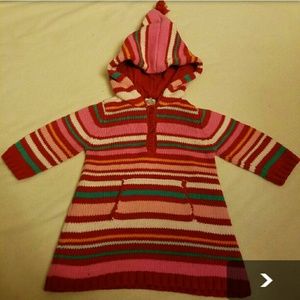 Baby Girl Old Navy Sweater with Hood 0-3 months