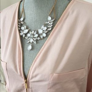 Gorgeous pale pink blush Calvin Klein top