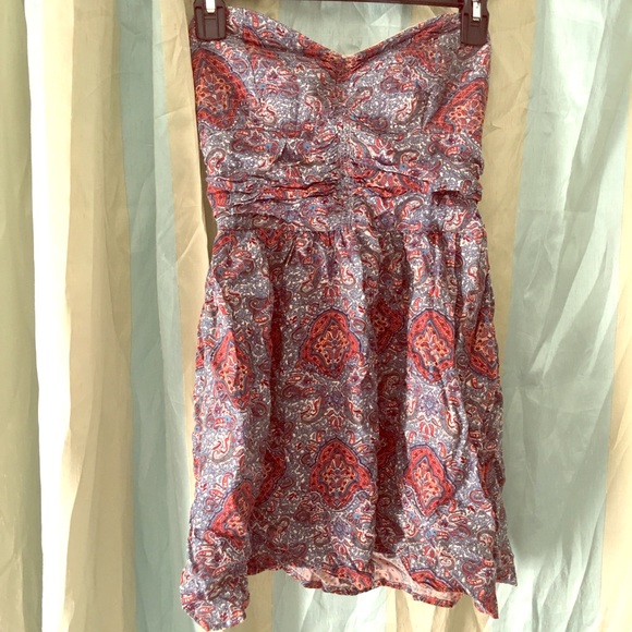 UO Band of Gypsies Strapless Dress