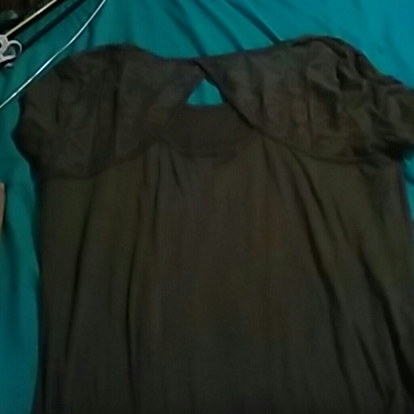 Dark green shirt