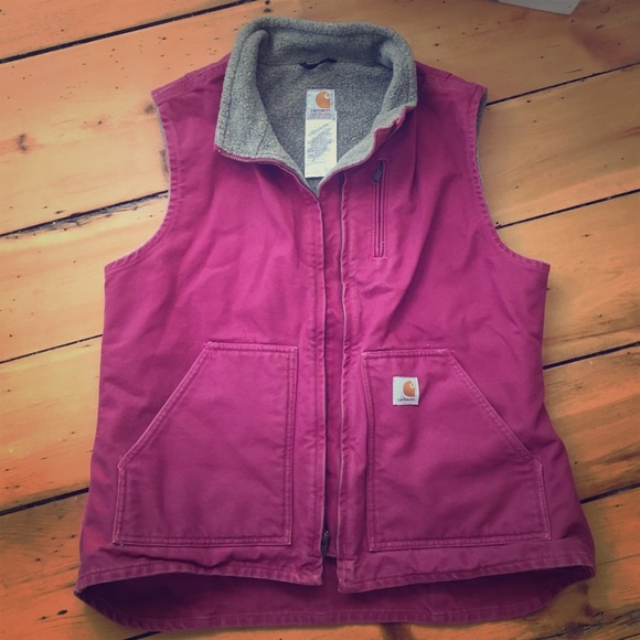 Fleece lined Carhartt Vest