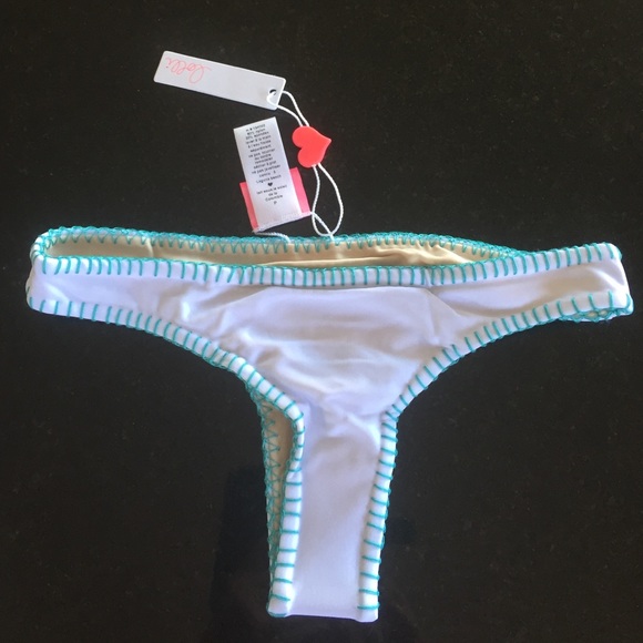 Lolli happy cheeky white bottoms