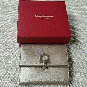 Salvatore Ferragamo saffiano calfskin Wallet