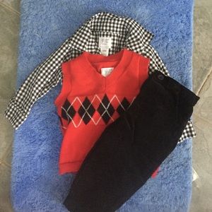 Adorable Carters brand dress suit for baby boy