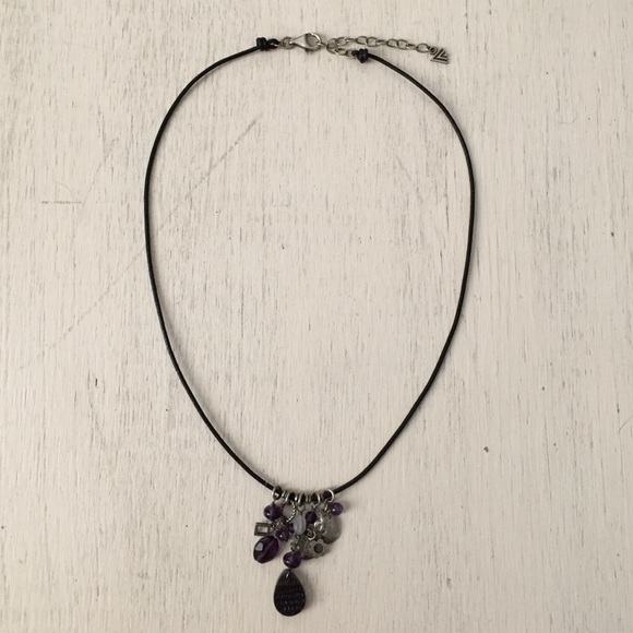 Purple Silpada necklace
