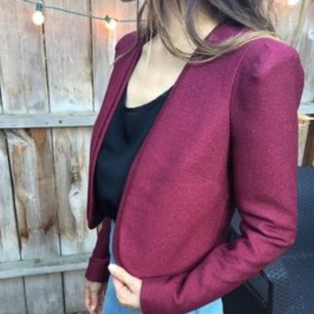 Urban Outfitters cropped blazer by Kimchi Blue