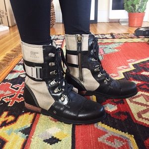 Women's Sorel Major Carly Leather Boots