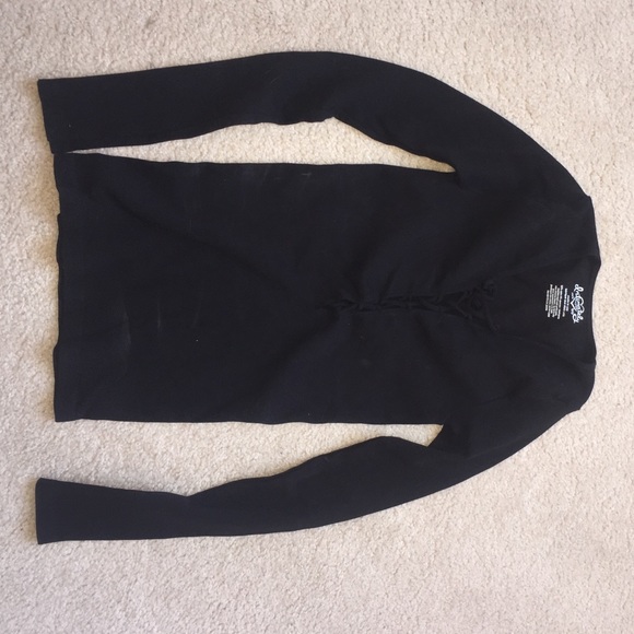 Free People black lace up top