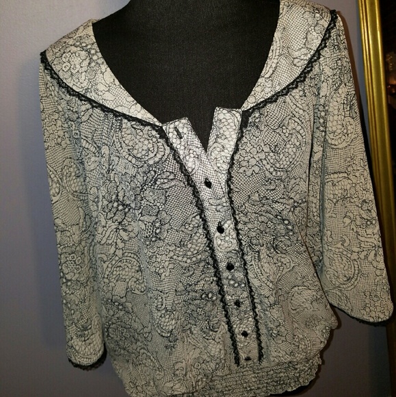 Batwing blouse